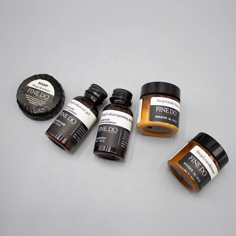 Hotel Amenities Set Luxury Toiletries Disposable Hotel Guest Room Amenities  Eco Friendly Hotel Amenities