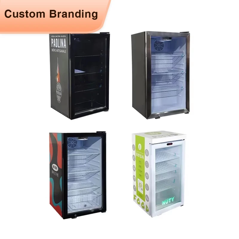 Meisda SC98 hot sale glass door display cooler 98L commercial beverage bar fridge
