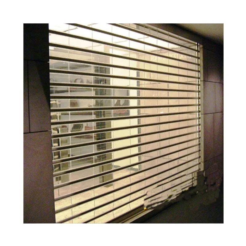 Cheap Wholesale China Automatic PC Panel Crystal Roller Shutter Door