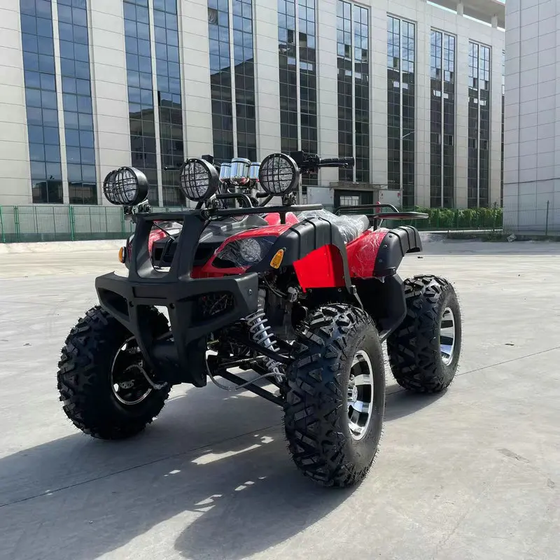 Manufacturers selling the latest four-wheel shockproof ATV200CC zero vibration field vehicle