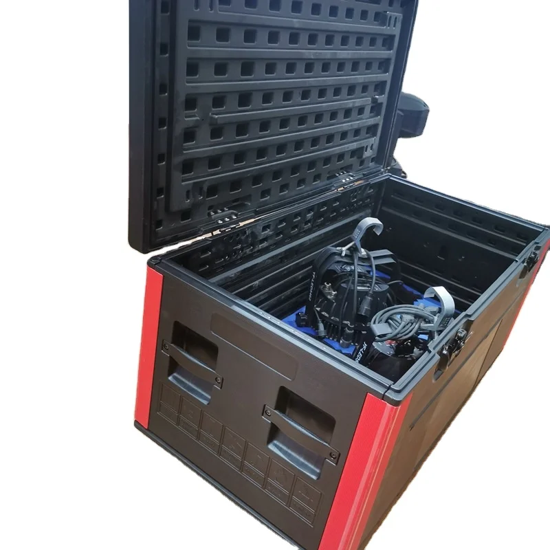 Waterproof Sturdy Hard Light Weight Detachable HDPE Plastic Utility Trunk Flight Cases