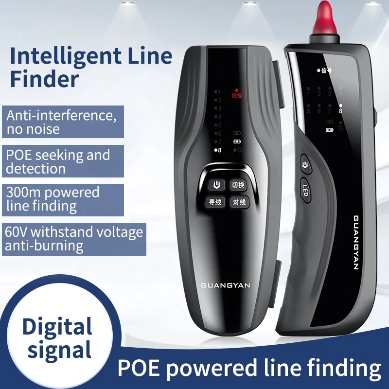 Hot Sale New Multifunction Rj11 Rj45 Wire Line Finder wire tracker Telephone Lan network cable tester