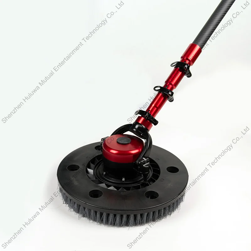 Factory outlet 3.6m solar panel cleaning brush handheld cleaning solar panel automatic cleaning robot