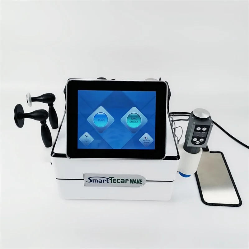 Китай заводская цена 3 в 1 снятие боли спине колене Ems Rf физиотерапия оборудование для ударно-волновой