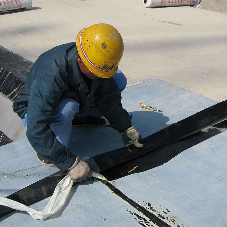 CUSTOMIZATION Bitumen Price Bitumen Waterproofing Membrane PE Super Waterproof Tape POLYESTER BASE Factory Price Anti-crack