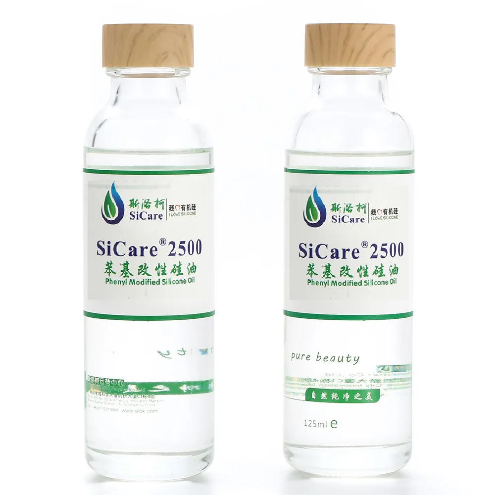 SiCare2500 high gloss oil for color cosmetics highlight hair care hair oil Phenyl D imethicone