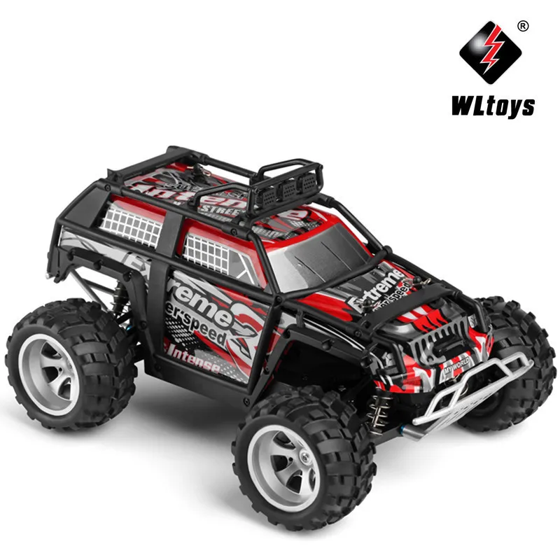 Wltoys 18404 1/18 Radio Control Toys 4WD Off-Road Vehicle Remote Control Monster Car Short Pickup High Speed Car Toy
