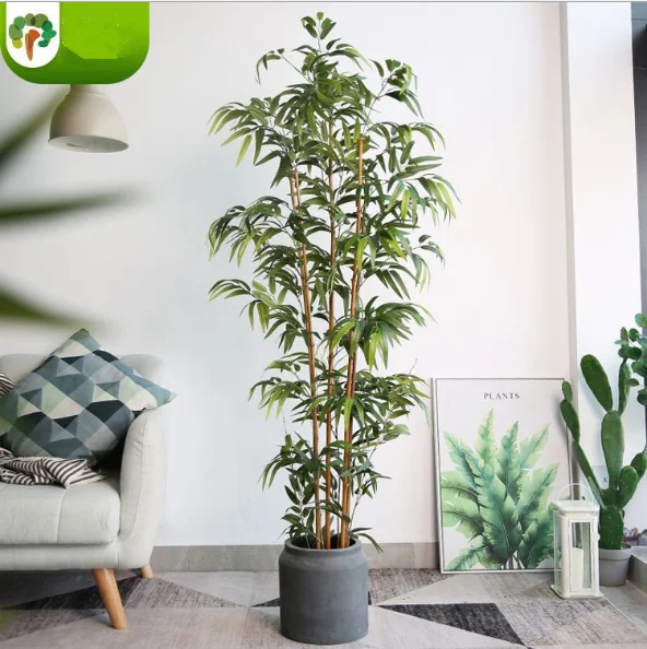 Декоративное искусственное бамбуковое растение 3 размера