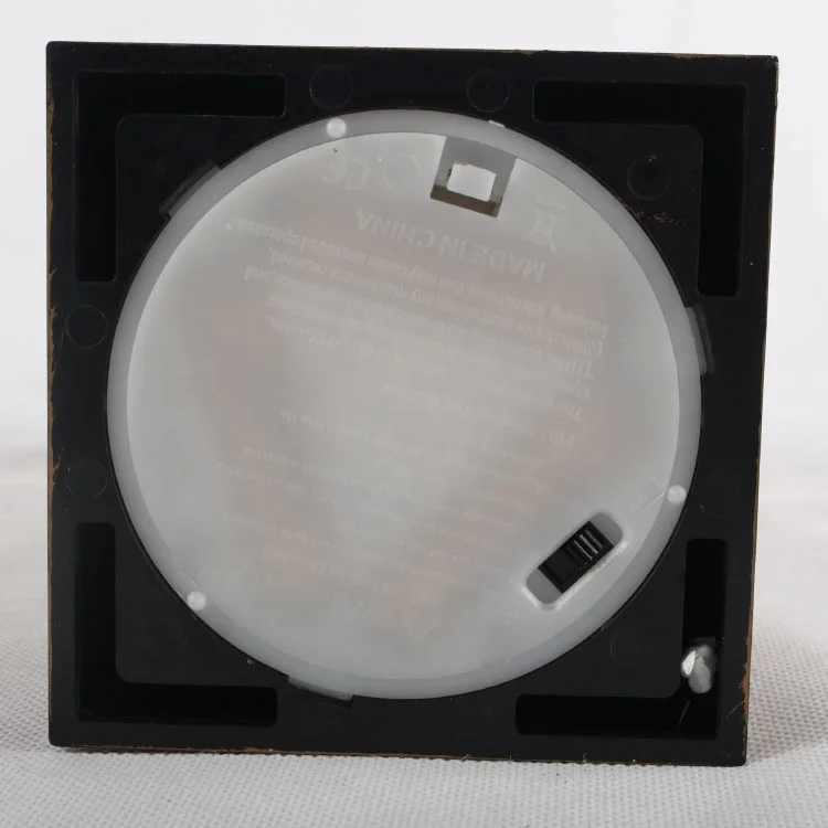 Hot sale led acrylic lights decoration lantern christmas ornaments with winter scene inside