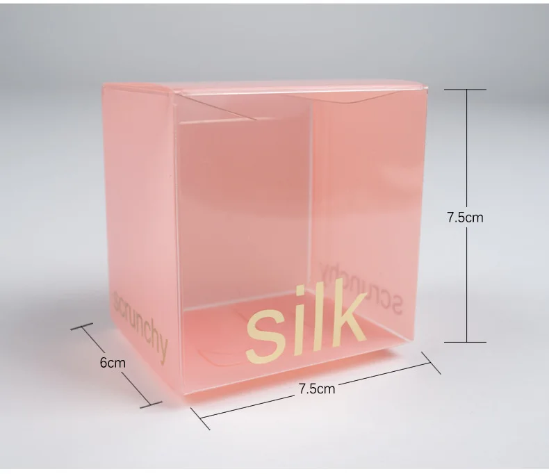 5 PCS in A Gift Box 100% Silk Pure Women Hair Scrunchies Ties Elastic Hair Rope Band Scrunchy Hair Accessories Drop-shipping