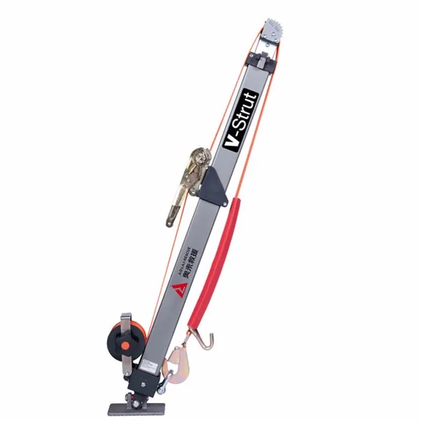 Power shore for crashed cars vehicle stabilization strut