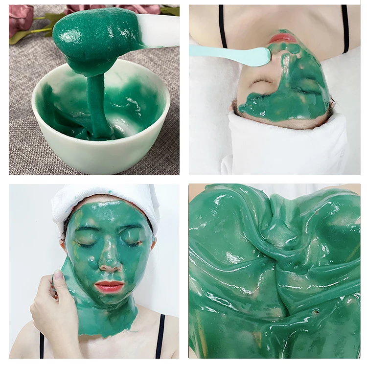 Маска для лица из мягкого желе женщин