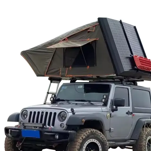 Наружная палатка для кемпинга Overland 4x4 Алюминиевый Твердый корпус на крышу прицеп автомобиля