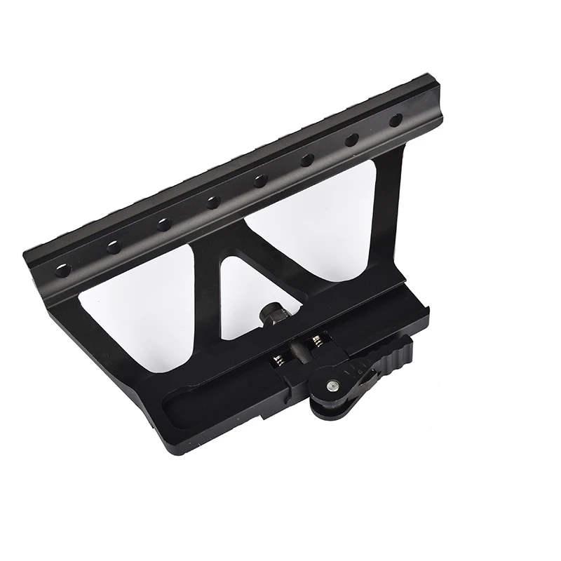 Black Aluminium Alloy Telescope Bracket Side Mount For Optics