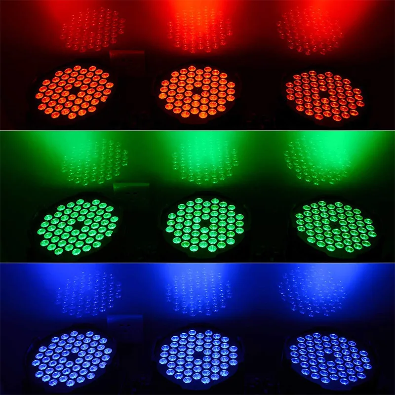 Factory Direct 24pcs Par 4 in1 Professional Stage Lighting Full Color Laser Light  Moving Head Bar KTV Effect LED Stage Lights