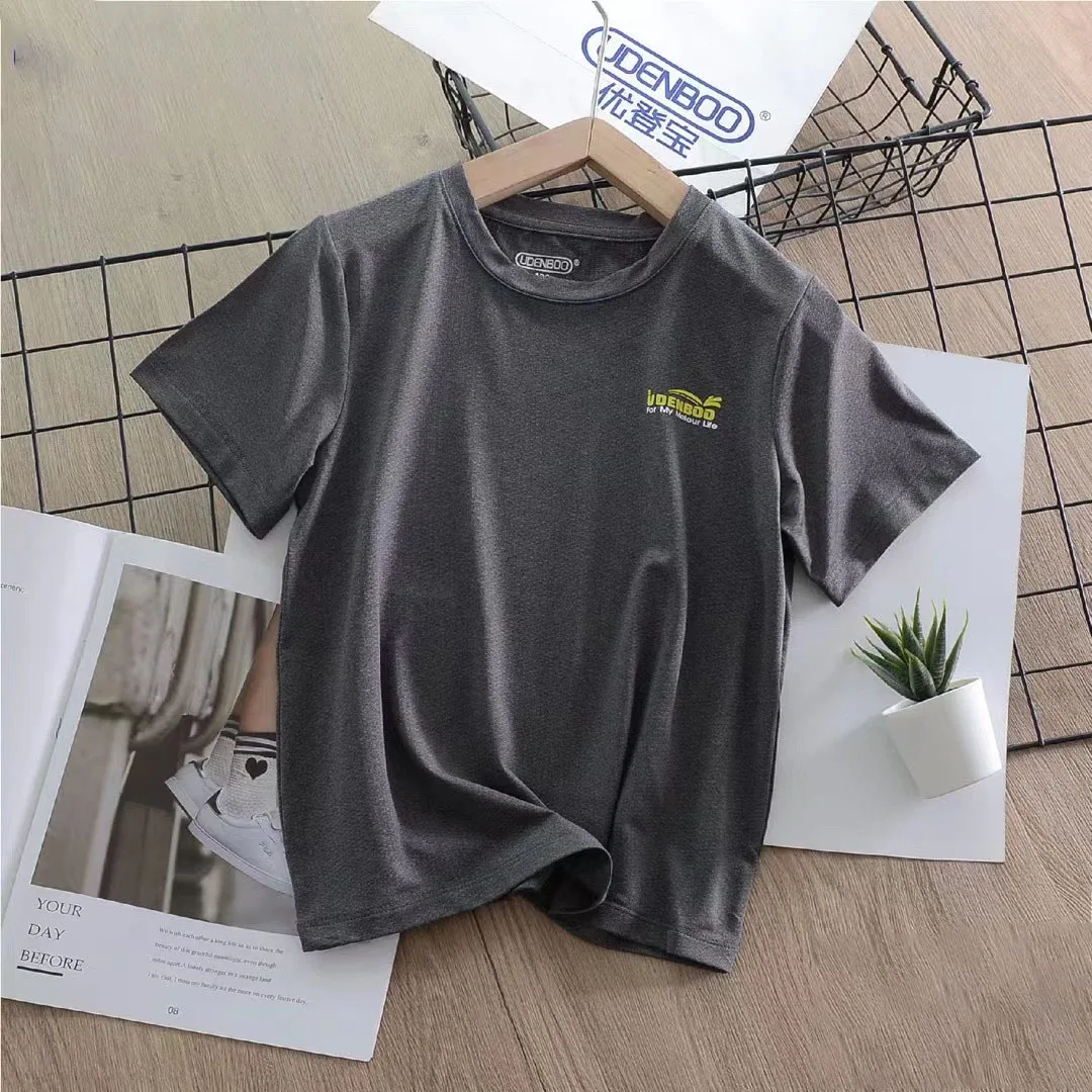 
boys and girls quick dry t shirt 2021 new design high quality football basketball sand beach t shirt 