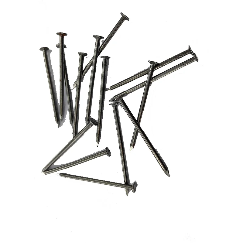 Polished Pure q195 Iron Wire Nail   2 inch 3 inch 4 inch Black Steel Concrete Nail  Galvanized Steel Nail Prego De Arame Madeira
