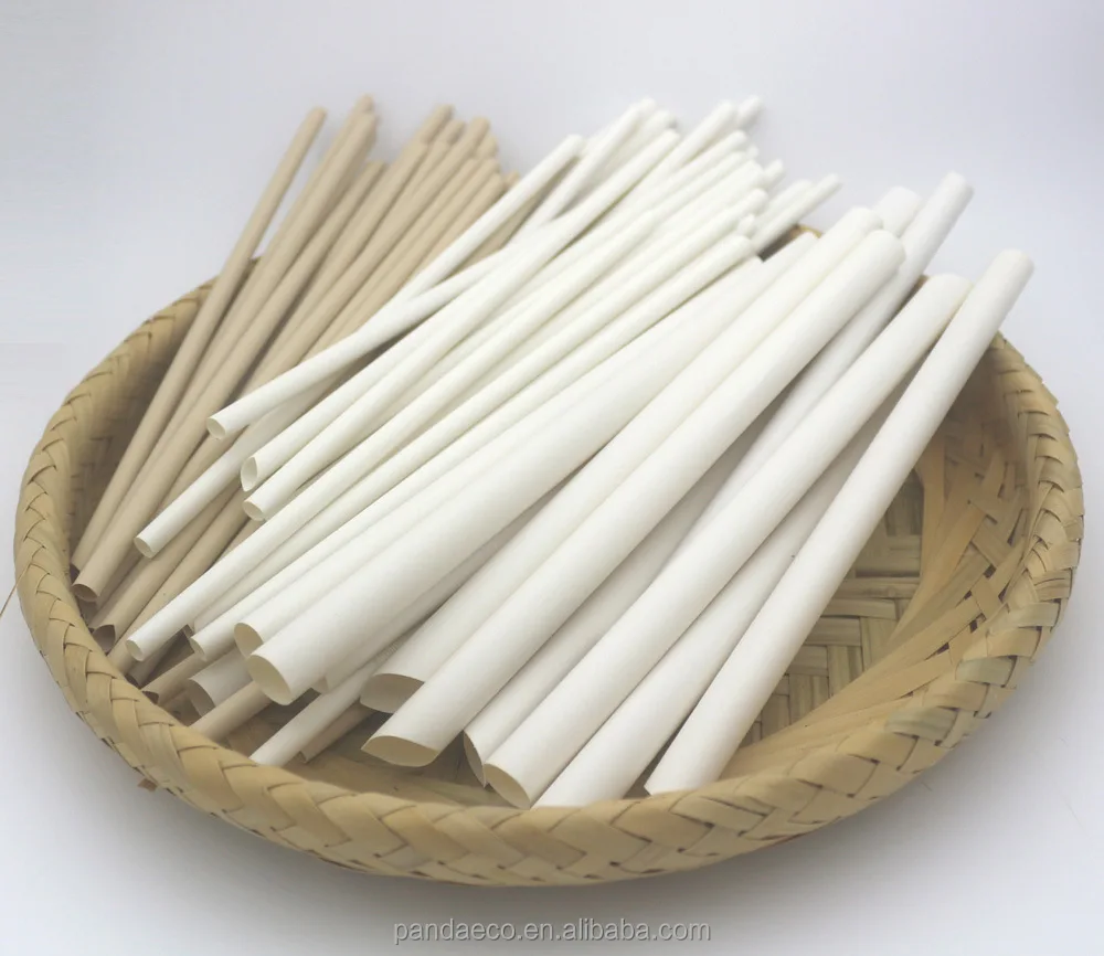 Custom Logo Hot Selling 6mm 8mm 12mm Biodegradable Disposable Boba Bubble Tea Bamboo Fiber Drinking Bamboo Straws