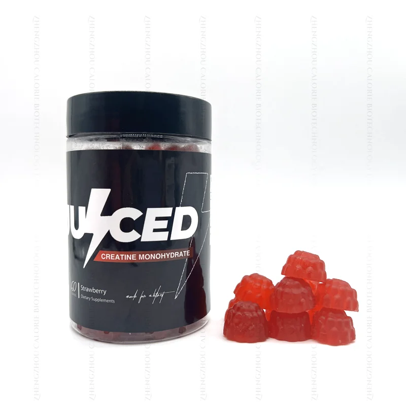 Creatine Monohydrate Gummies for Men & Women Creatine Monohydrate with L-Taurine - Lemon