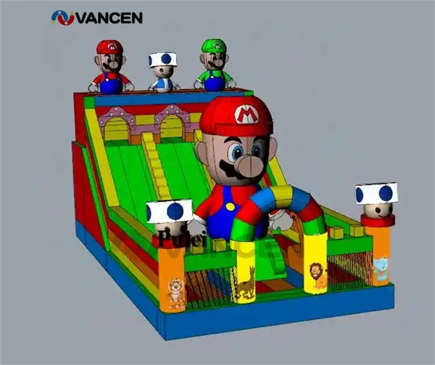 Kids bounce house commercial jumping castle bouncer combo obstacle course mini inflatable bouncy castle playground customizable