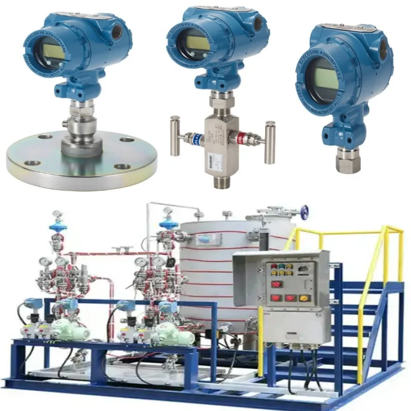 Rosemount R306/306 In-Line Manifold 1199/1299 Diaphragm Seal System and 2088 gauge/absolute pressure transmitter