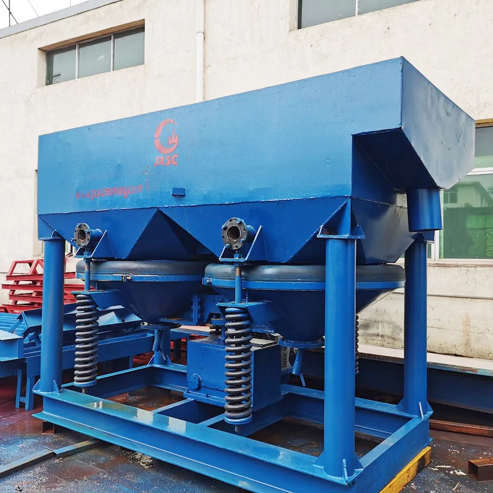 Uganda Tin Washing Gem Gold Gravel Washing Machine Jigging Machinery Mechanical Jigging Machine