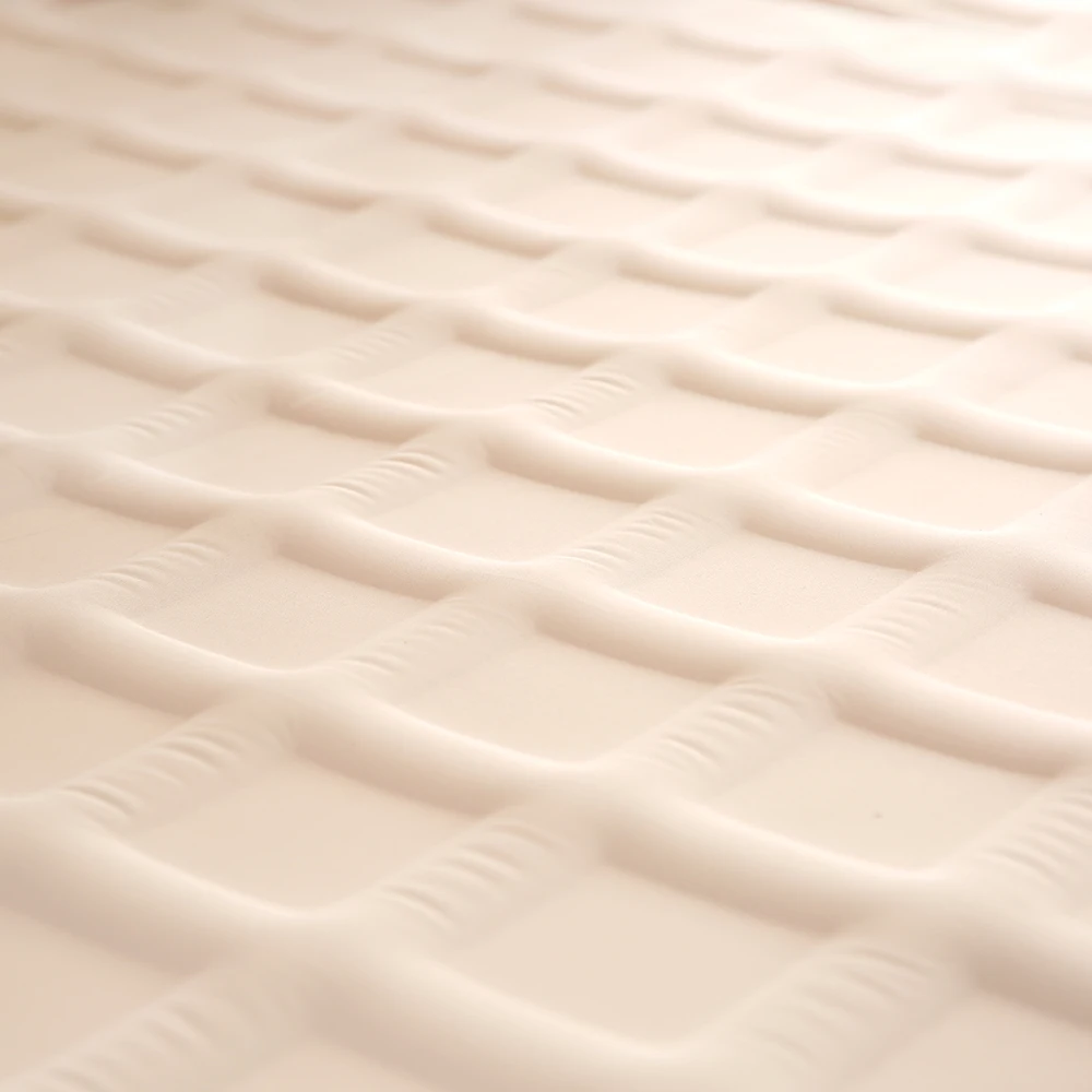 3D Camping Sleeping Pad TPU Inflatable Mattress Thick Double Self Inflating Camping MAattress Comfort Camping Mat With Foam
