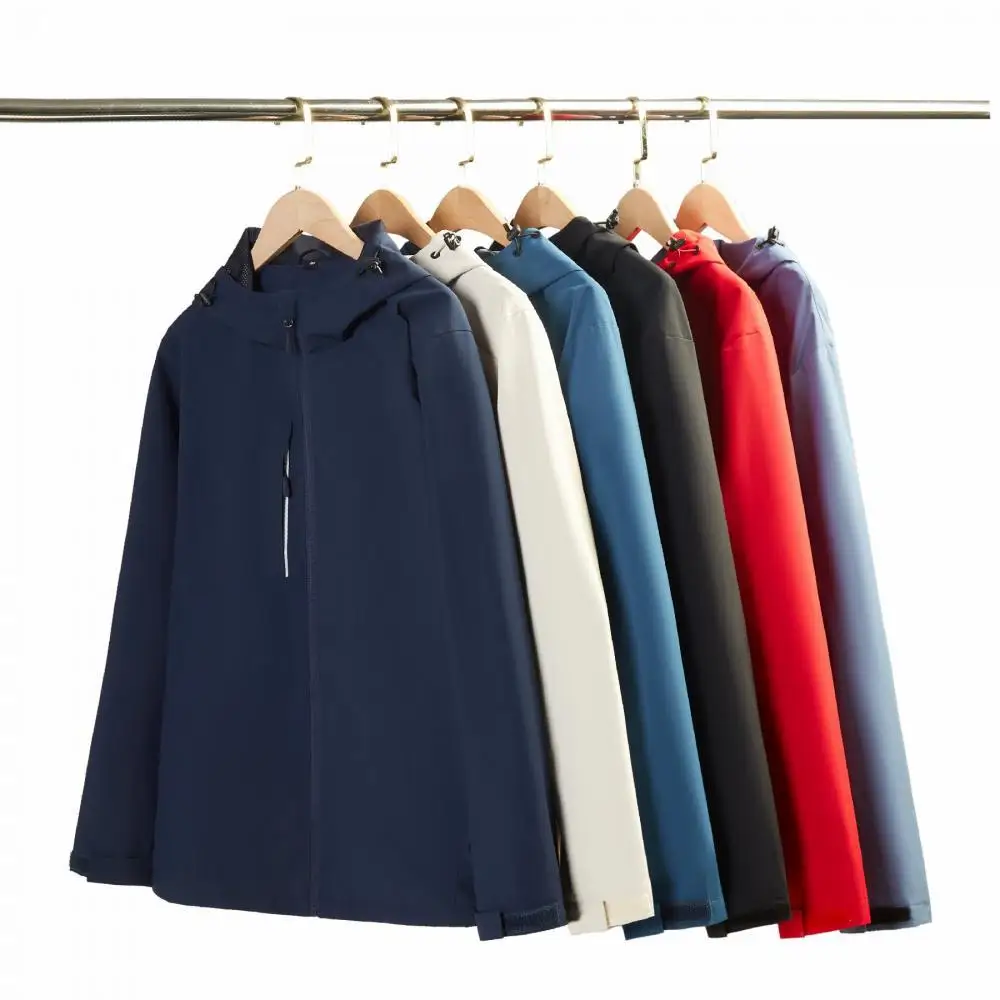 New Product Autumn Male Casual Pure Color Outdoor Jacket  Trendy Short Windproof Jacket For Men Outfit