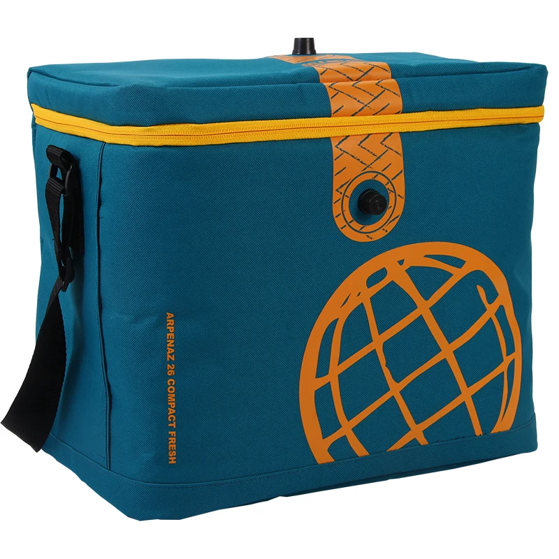 
2020 Hot Sale Discovery adventure soft folding 25L cooler Portable Chest Cooler Refrigerator 24 hours Ice Cooler Box for outdoor 