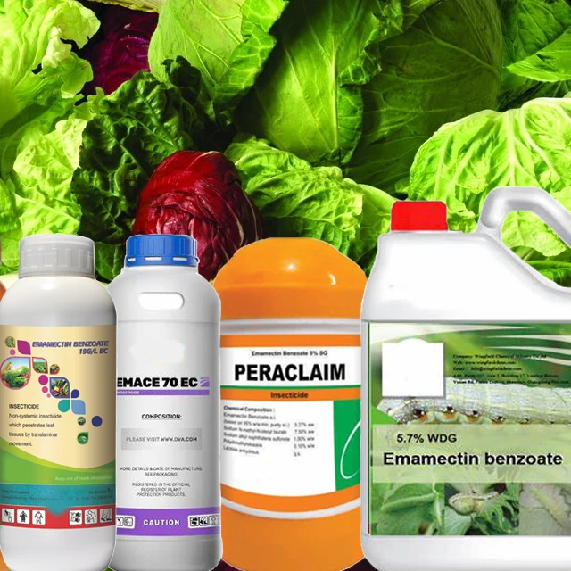 Emamectin benzoate 70%TC 5.7%WDG 1.9%EC 5%EW 5%ME 5.7%SG Banlep Denim Proclaim Strategy 155569-91-8 Pesticide Insecticide