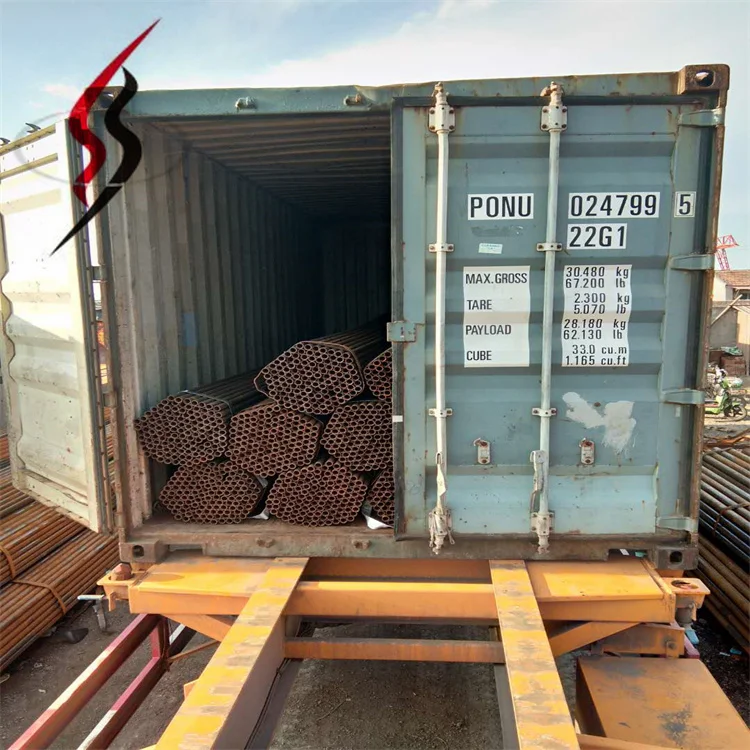 Competitive price black 800mm diameter steel pipe for railing price