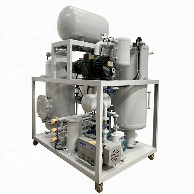 Портативная установка для очистки трансформаторного масла CE для фильтрации влаги и газа примесей