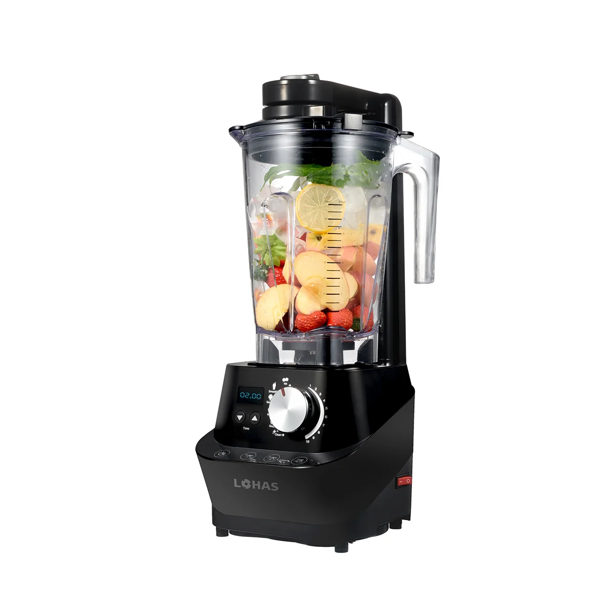 Lohas OEM High Quality Multifunctional Commercial Electric Blender BPA-Free Heavy-Duty Cup with Vacuum Feature Quality
