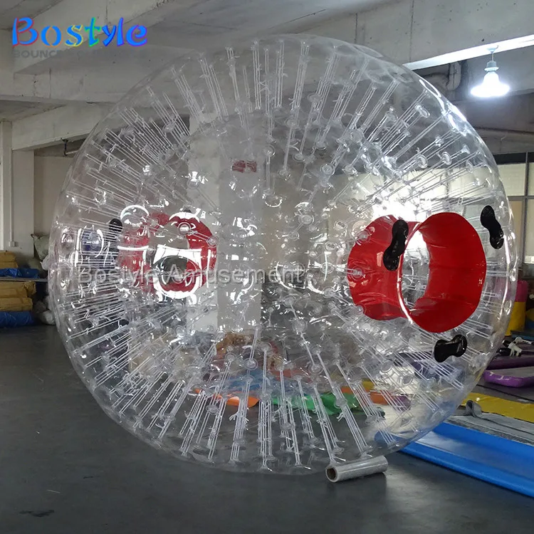 Customized inflatable zorb ball, inflatable ground zorb ball, inflatable body zorbing ball for sale