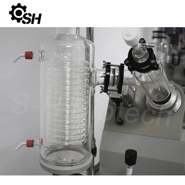 20L Vacuum rotary evaporator wiped film evaporator oil distiller