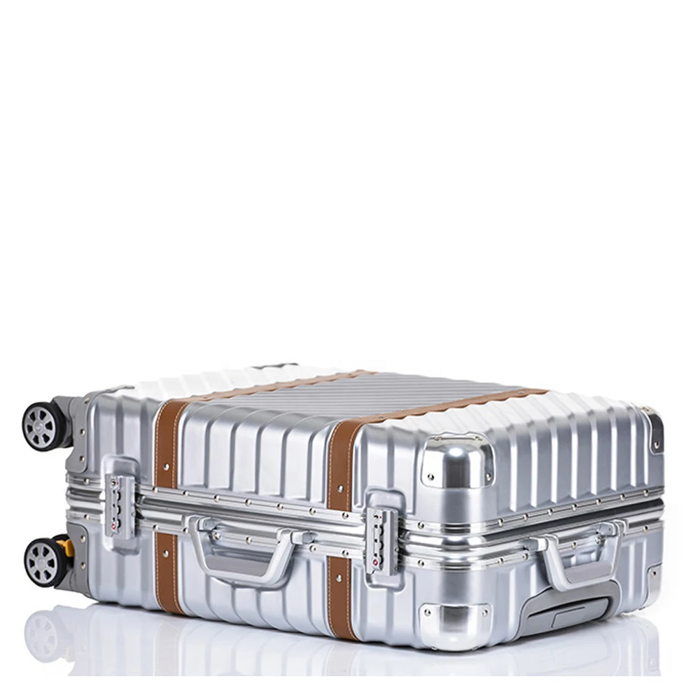 2019 Dongguan Jvr 3 suits Travel Pc Luggage Sets Suitcase Aluminum Frame Luggage