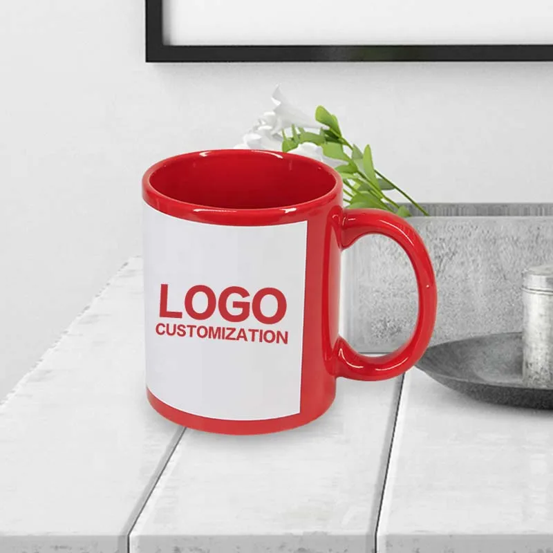 Wholesale Stock Ceramic Mug Cup 11Oz Coffee Blank Sublimation Mugs