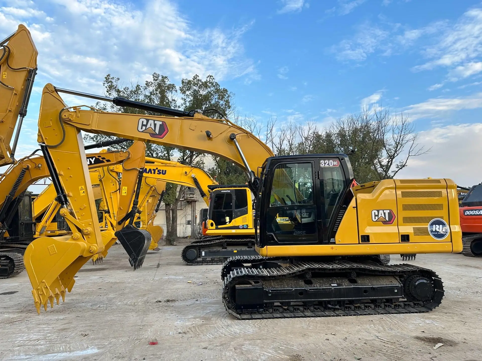 Carter second-hand excavator cat 320c.320d.325b 325c medium-sized 20 ton 90% new excavator
