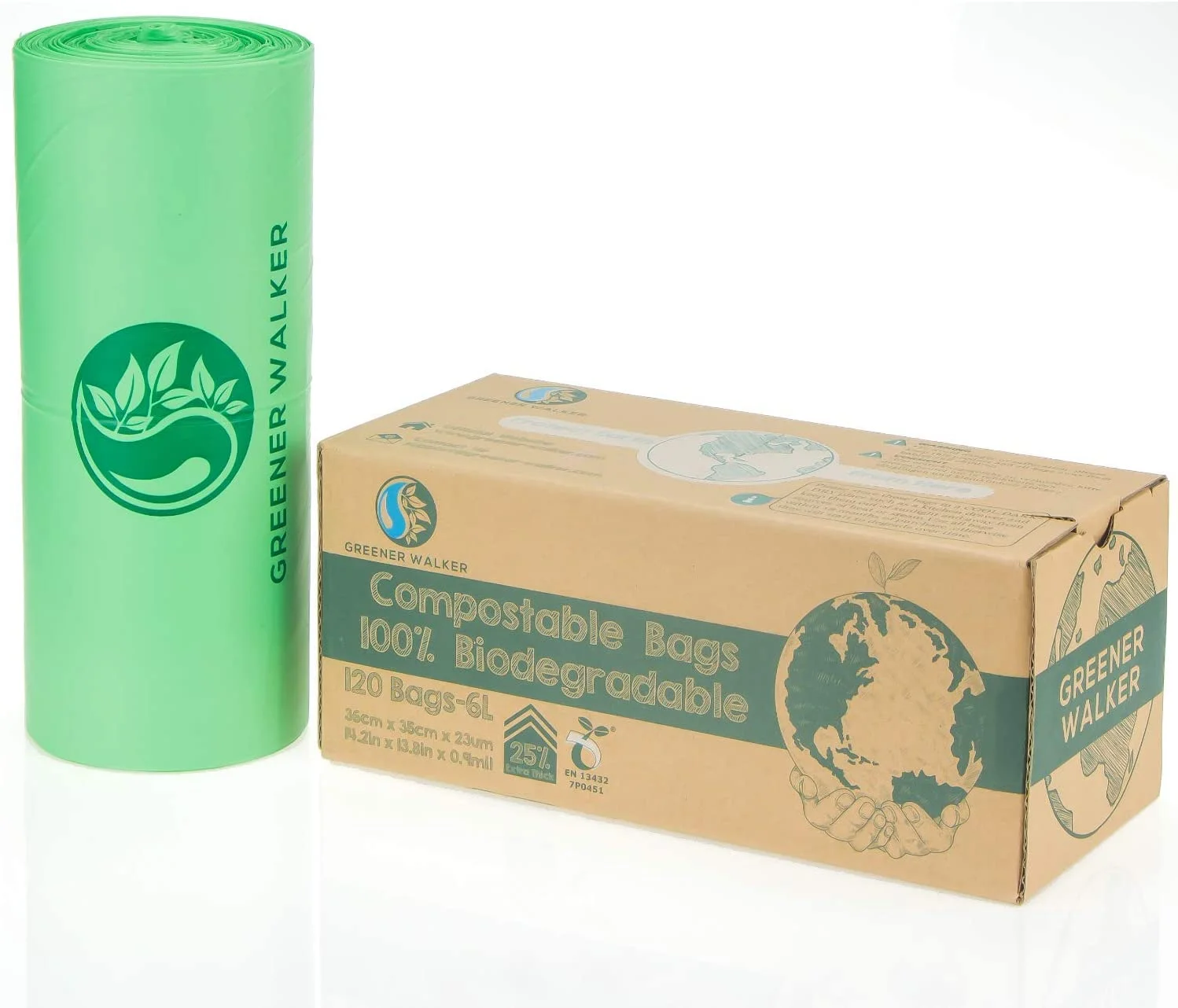 China Manufacturer Big Size 240L 100%  Compostable Corn Starch Flat Garbage Bags