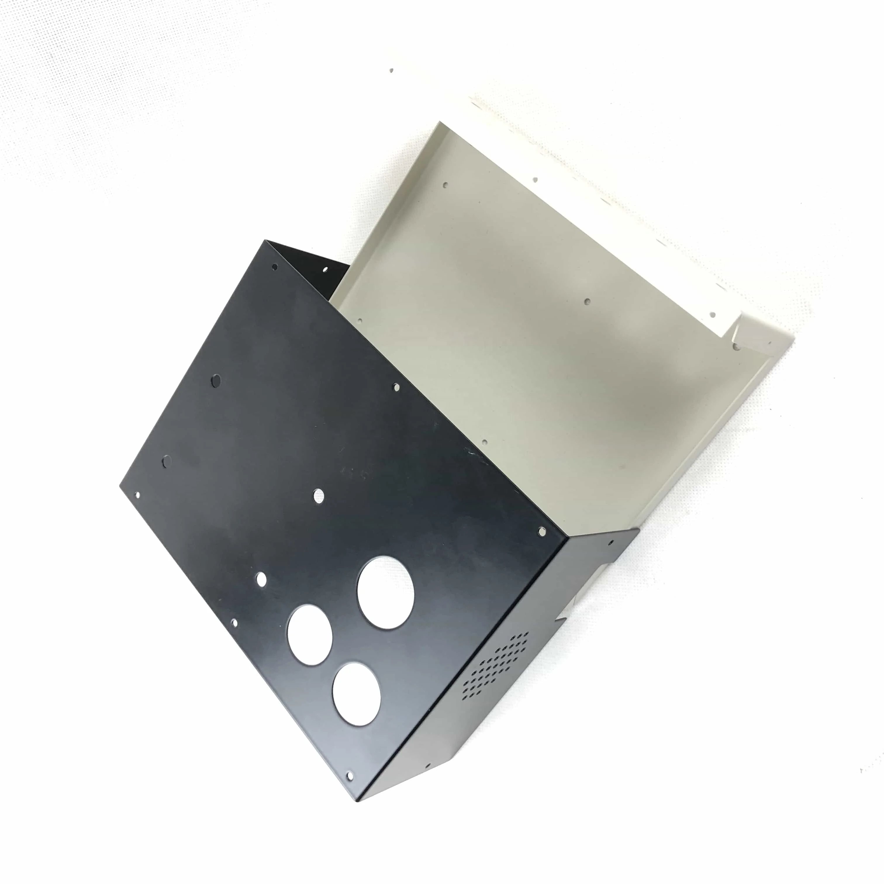 Factory directly fabricate powder coating sheet metal box and enclosure/laser cutting service/metal bending service