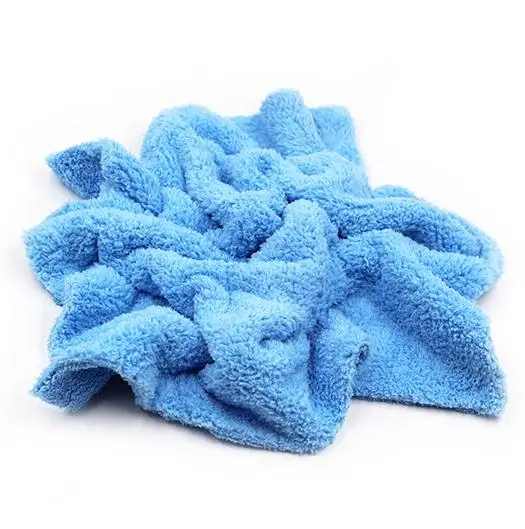 Factory Edgeless Short Long Pile Car Drying Auto Detailing Microfibre Towel