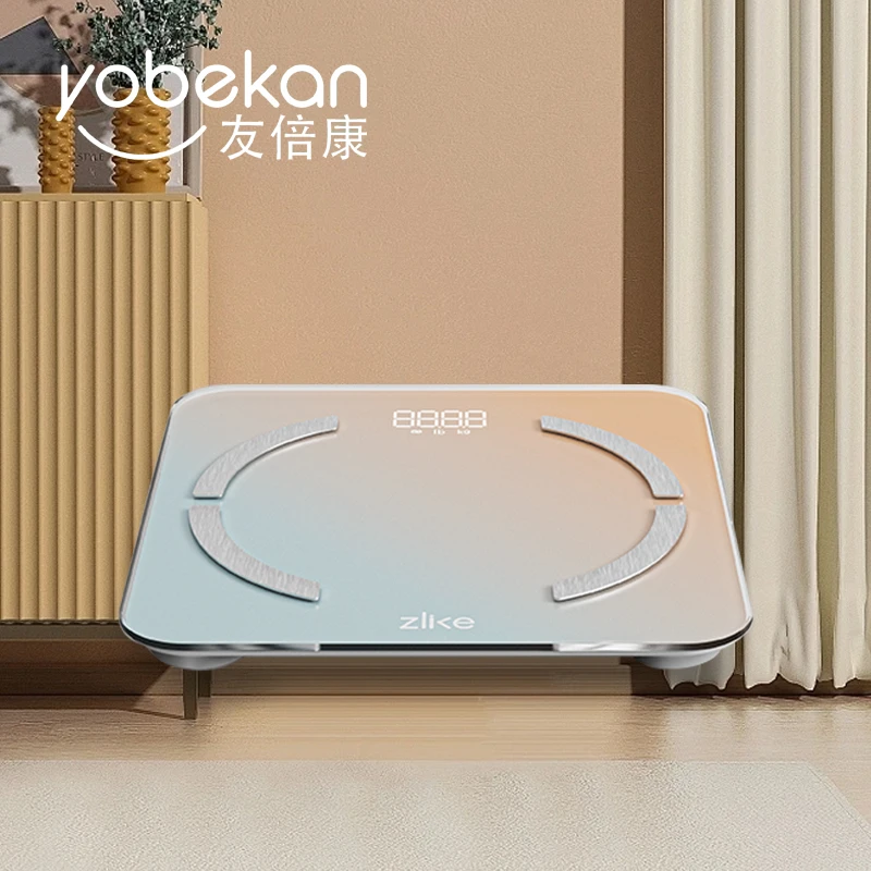 Glass Smart Personal Digital Weight Body Fat Weighing Bmi Bathroom Scale