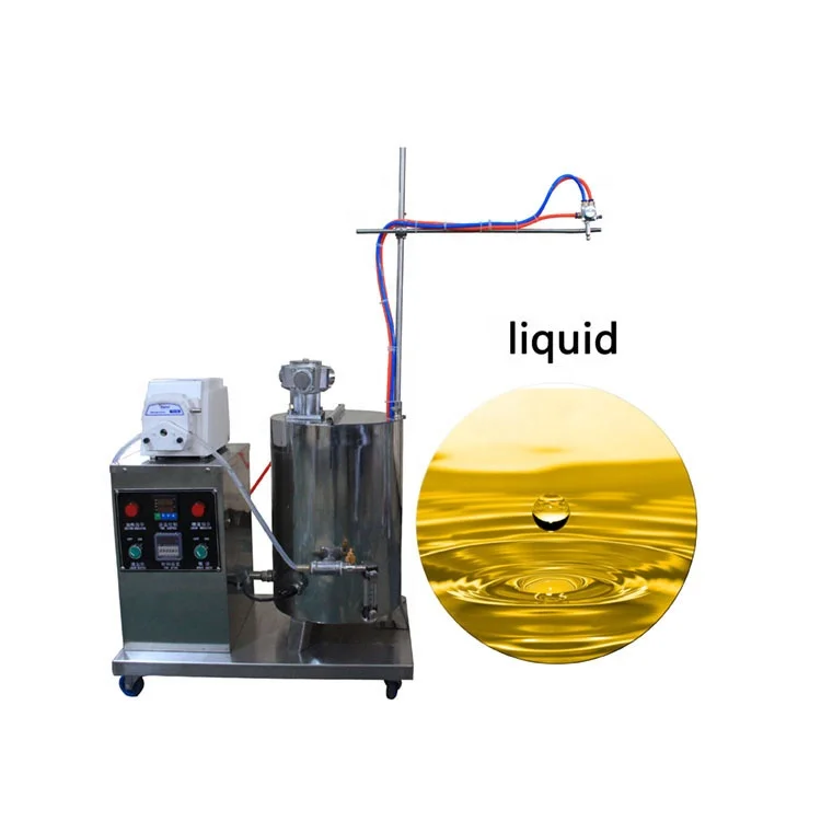 Tablet coating candy milk slice coloring automatic  sprayer machine