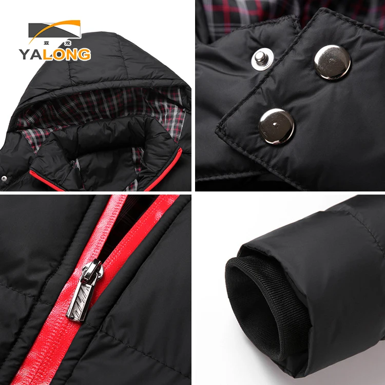 2020 Wholesale thick winter autumn sublimation casual men quilted coat blue bomber jacket