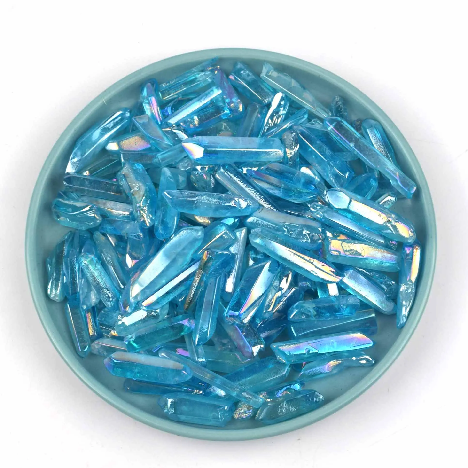 Wholesale Natural Crystal Healing Clear Quartz Point Angel Aura Rough Polished For Decoration