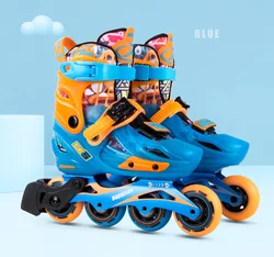 Professional freestyle roller aggressive inline slalom skates  PU wheels back size adjustor