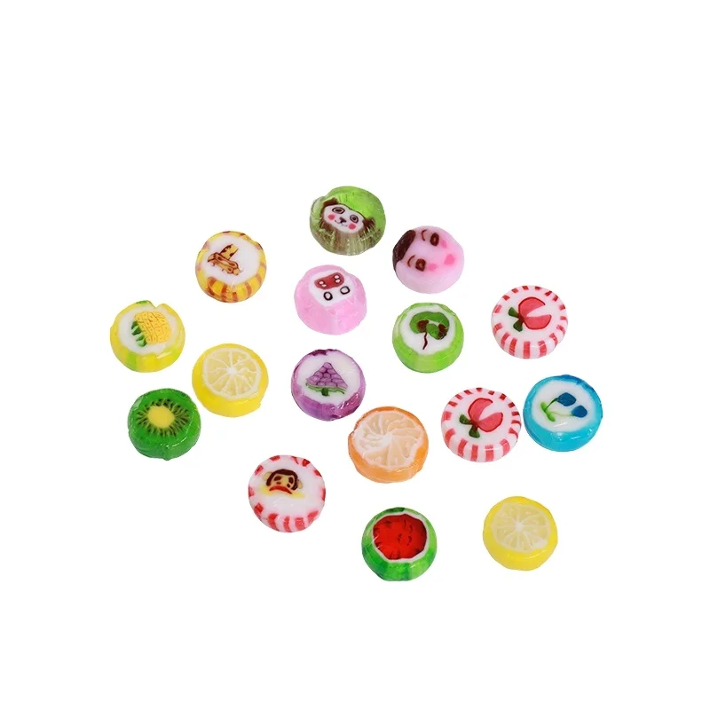 2020 Newest Automatic lollipop candy forming round fruit candy slicer cutter machine line