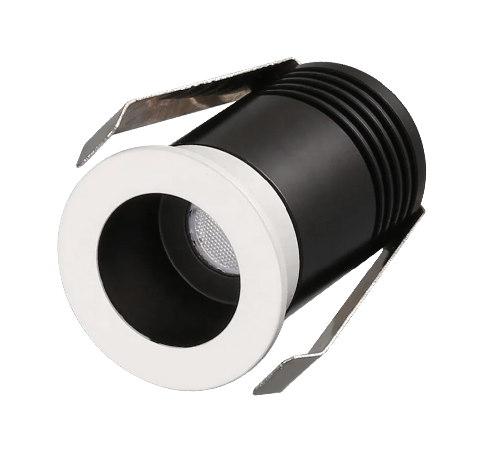 Hot sell mini led recessed spotlight black recessed spot light 1w