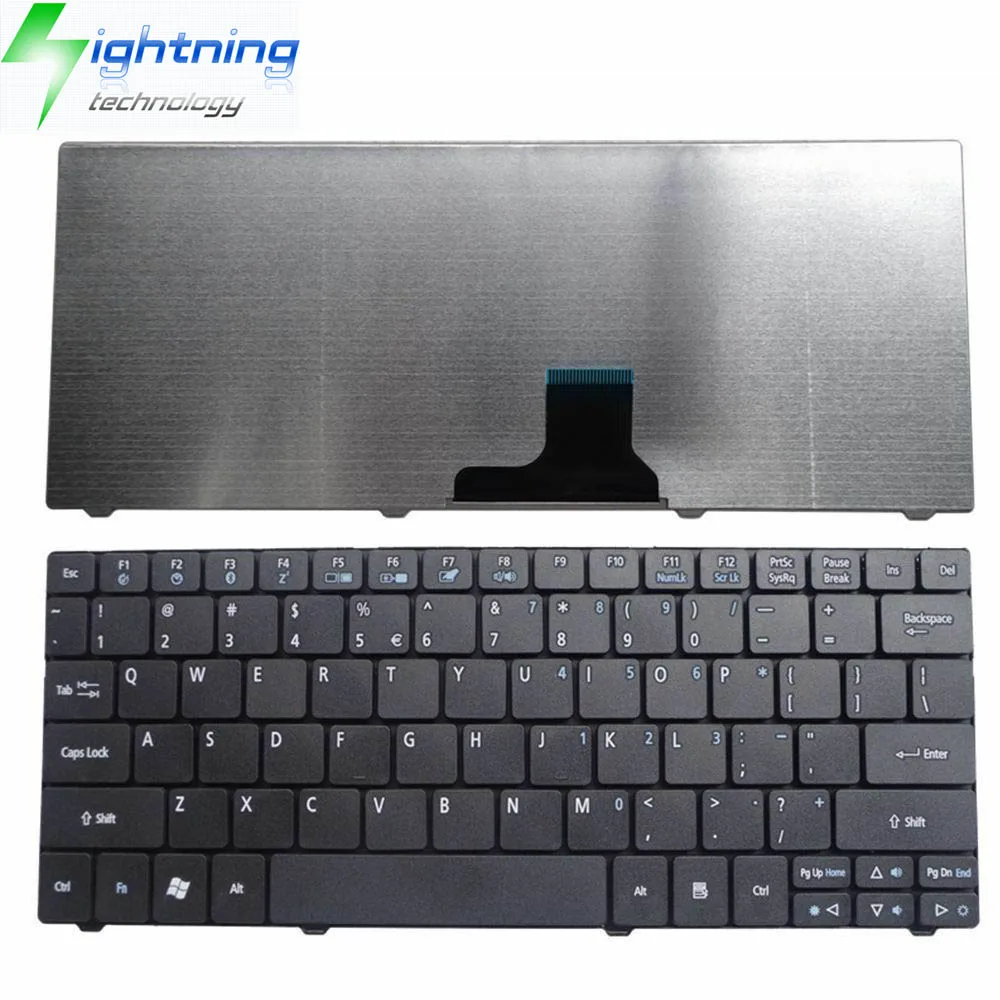 Оригинальная новая Подлинная Клавиатура для ноутбука Acer клавиатура для ноутбука Aspire One ZA3 ZA5 ZA8 ноутбук US AEZA3R00110