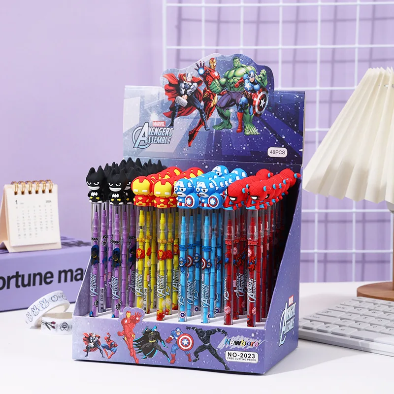 Cartoon soft rubber cute family bullet free pencil for elementary school students, egg shaped pen with replaceable lead core